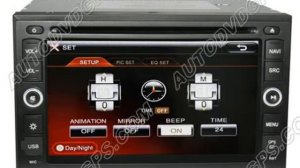 2Din Indash GPS For Nissan series