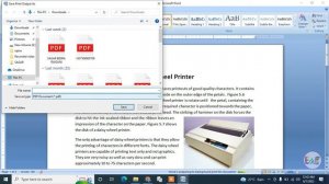 How To Convert a MS Word File into PDF File Without Internet // Word File To PDF // Easiest Way