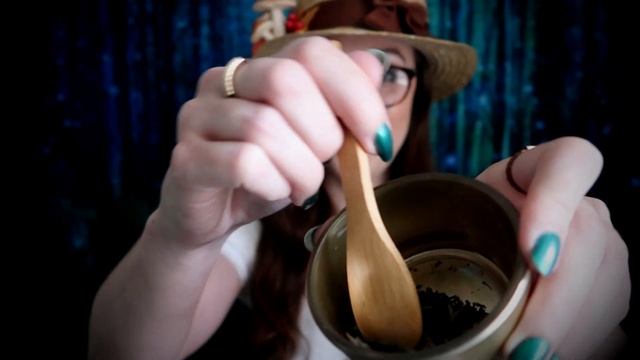 ASMR Forest witch mixes you a love potion ☕️? | soft spoken Mad Hatter's day roleplay смотреть онлайн