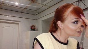 Как я стригу косую чёлку! Сам себе рукожоп :)))))