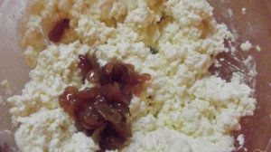 Творожная запеканка с вареньем и цитрусом