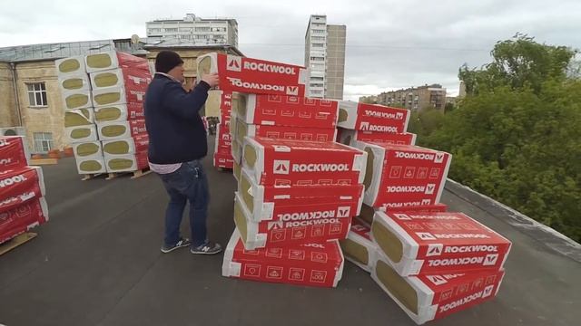 Плоская кровля на Краснобогатырской: исправляем ошибки монтажа. смотреть онлайн