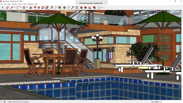 How To Walk Around in SketchUp #sketchup #sketchuptutorial