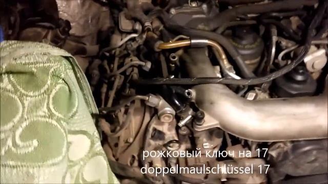 #021 снятие впускного коллектора Audi 3.0 TDI (CASA,CASB) смотреть онлайн