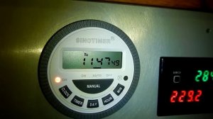 Нагрев бойлера энергией от двух ФЭП (солнечных) панелей по 260ватт..