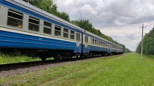ДИЗЕЛЬ-ПОЕЗД ДДБ1-005(ДРБ2-013) С МАРШРУТОМ ОРША-КОПЫСЬ | DISEL-TRAIN DDB1-005(DRB2-013)