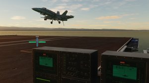 F/A-18C Hornet: автоматическая посадка на авианосец ACL в DCS