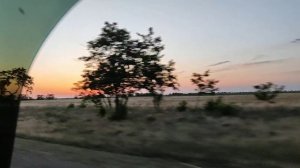 Дорога с Евпатории до Николаевки.