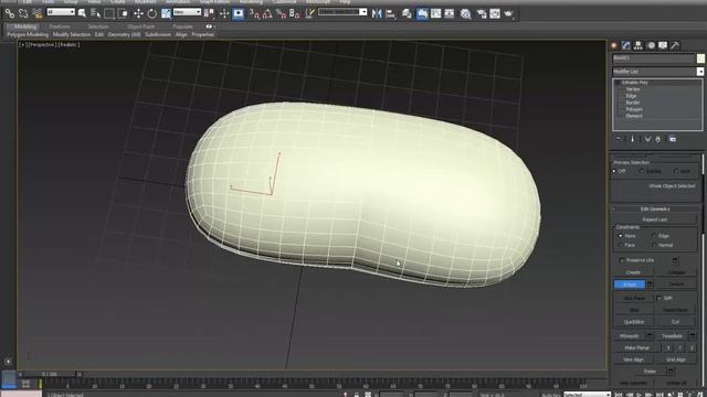 3DS MAX за 7 дней [как зеркально отобразить, заполнить пустоту]
