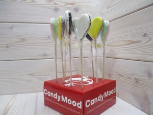 Леденцы на палочке "сердце" ассорти