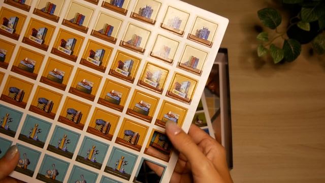 АСМР Распаковка настольной игры "По полочкам" (Unboxing My shelfie ASMR)