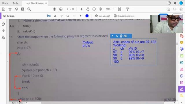 String Chp15 Lec6 | Java with BlueJ | ICSE Class10 Term2 | by Ganesh Sir of A-Plus | 5-1-2022 смотреть онлайн