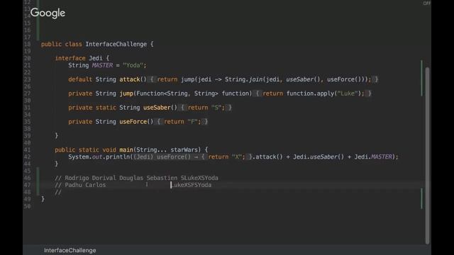 Java 9 interface private method static method lambda