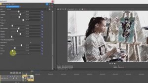AKVIS Sketch Video Artistic (Художественный стиль) в Vegas Pro