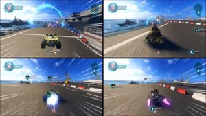 Sonic & All-Stars Racing Transformed HQ (Video v1.6.1.2.2.4) - "Четыре игрока"