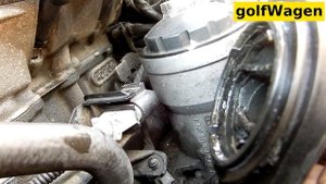 VW Golf 5 coolant thermostat replacement