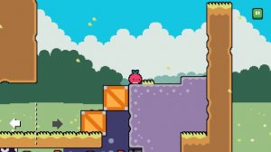 Dadish 2. World 2 - Herbejo Meadow. Level 18. Walkthrough with Star.