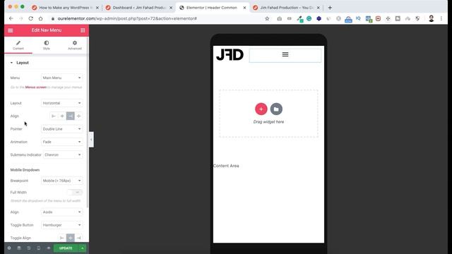 Elementor Pro Tutorial 2023 - How to make any WordPress Website | Elementor WordPress for Beginner смотреть онлайн