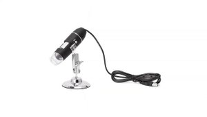 Цифровой микроскоп, эндоскоп с подсветкой из 8 светодиодов, увеличение 1600 крат, с