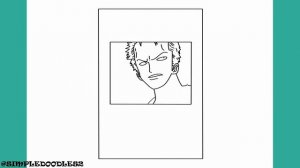 HOW TO DRAW ZORO WANTED POSTER  - ONE PIECE