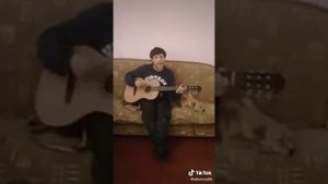 Шли по лесу парень с девчонкой - слепой гитарист под гитару
