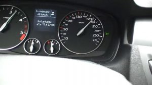 2009 Renault Laguna 2.0dCi on the Autobahn