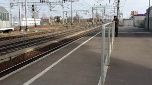 Высокоскоростной поезд САПСАН 200км/ч в тосно, №158А Москва-СПБ.