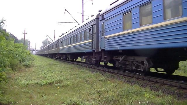 Кінець сезону | ВЛ40у-1384.1 | Потяг № 266 Чернігів - Сімферополь смотреть онлайн