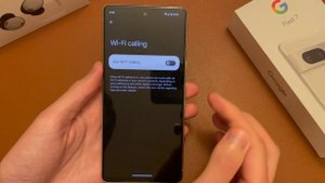 How to Enable WiFi Calling - Google Pixel 7