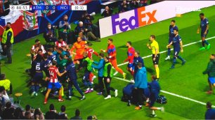 WHAT THE HELL HAPPENED at the END of the ATLETICO MAN CITY match! FIGHT | TUNNEL | REACTIONS