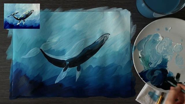 КАК НАРИСОВАТЬ КИТА смотреть онлайн