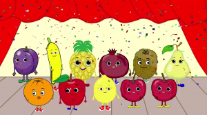 Учим фрукты. Учим новые слова. Развивающие мультики для детей.