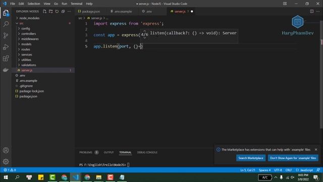 #10 "Hi World" with Node.JS | BUILD TRELLO FROM SCRATCH FOR BEGINNERS смотреть онлайн