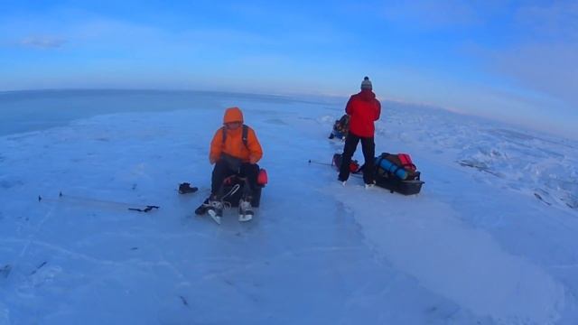 2-часть. 13 дней по льду Байкала|Зимний поход|Ольхон| Ушканьи острова|Полуостров Святой нос| смотреть онлайн