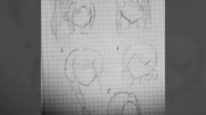 |•УЧИМСЯ РИСОВАТЬ АНИМЕ ПОЭТАПНО ЧАСТЬ 1•|