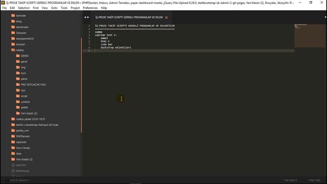 Ders-1 | Giriş, Tanıtım, Gerekli Programlar | Sipariş Takip Scripti Hazırlama | | PHP-PDO-Bootstrap