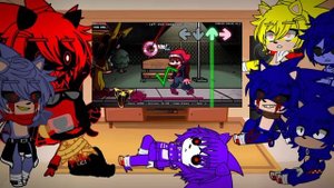 Sonic.Exe React's To Hypno's Lullaby V2 || Hypno's Week || {Sea Gacha}
