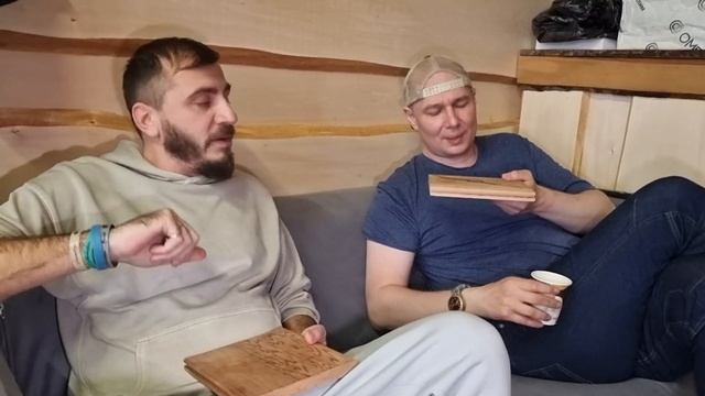 ?♂️ НЕПРИЛИЧНО БОГАТNМ! Имитация брусу из КАНАДСКОГО!!! кедру! ?? для буржуинской бани смотреть онлайн