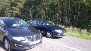 Passat b6 1.8 tsi dsg 7 152hp (Blue) vs Passat b6 2.0 fsi auto 150hp (grey)