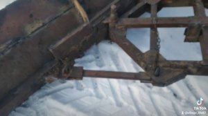 снегоуборочная лопата на трактор беларус МТЗ-82 вот что получилось!