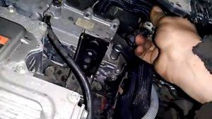 Замена охлаждающей жидкости  nissan leaf zeo нисан лиф зео