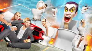 СКИБИДИ ТУАЛЕТ АПОКАЛИПСИС В ГТА 5! ГИГАНТСКИЙ БОСС СКИБИДИ ОБЗОР МОДА GTA 5! ГТА 5 МОДЫ MODS МОД