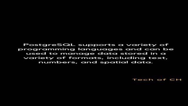 PostgreSQL смотреть онлайн