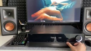 harman/kardon hk980 & klipsch R-51M doom music test