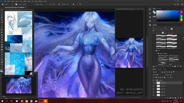 Как УЛУЧШИТЬ свой СКИЛЛ в рисовании + speedpaint смотреть онлайн