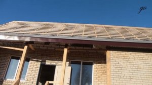 Многощипцовая крыша. Пример наших работ.