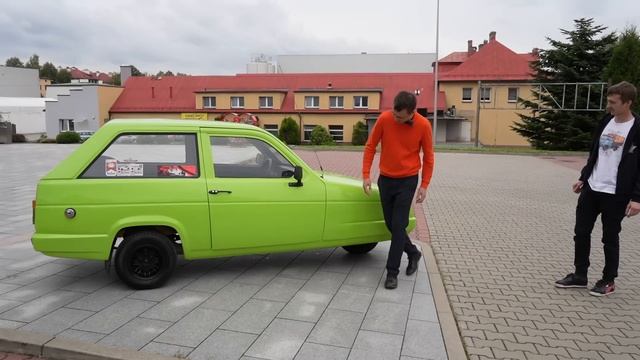 Jan Garbacz: Jazda bez trzymanki Reliant Rialto смотреть онлайн