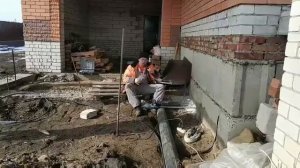 Сверление бетона, бур 25 мм. Без усилий. Concrete drilling, 25 mm drill.