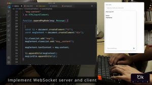 ASMR Programming - Chat App with TypeScript and WebSocket - No Talking