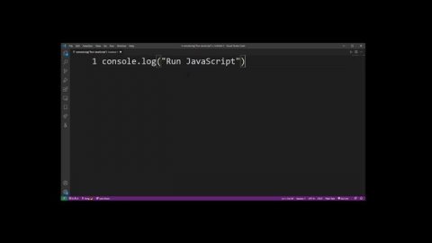 How To Run JavaScript Code in Visual Studio Code / VSCode Terminal / Code Runner